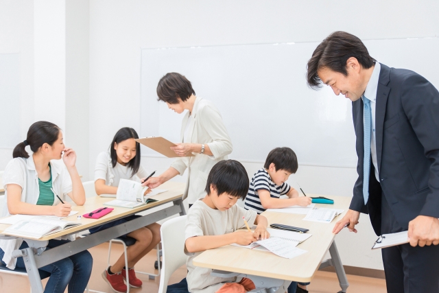 集団授業の様子